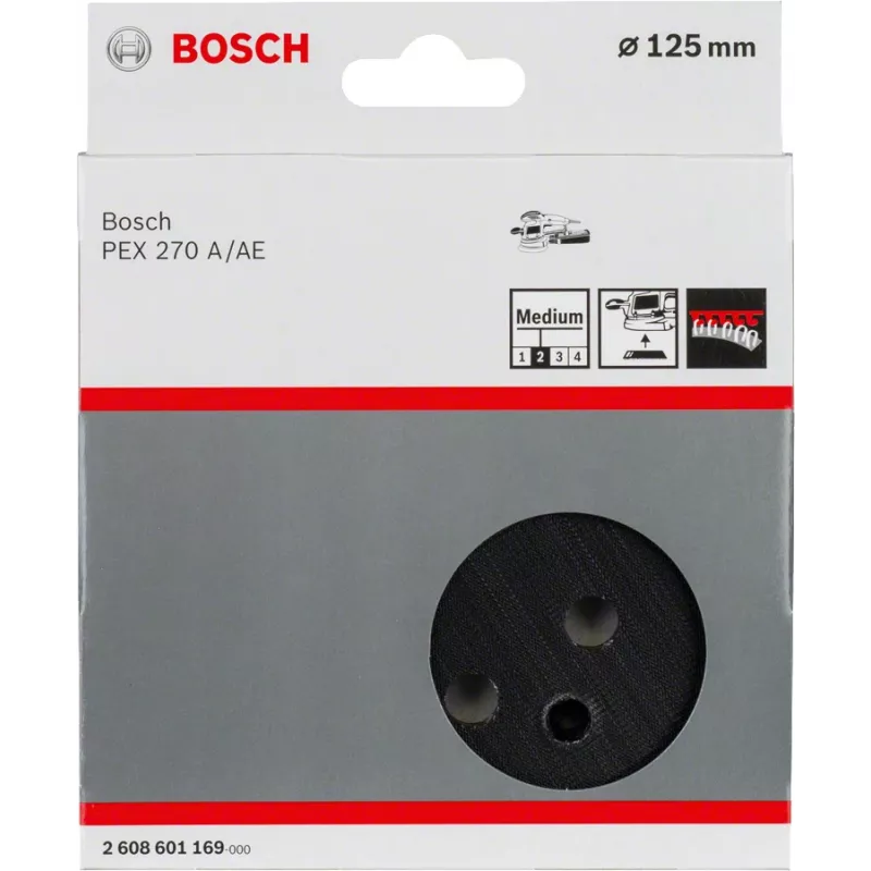 Bosch 2 608 601 169 šlifavimo priedas 1 vnt. Šlifavimo pagrindas