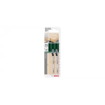 Bosch 2 609 256 723 siaurapjūklio / dekoratyvinio pjūklo / atbulinio pjūklo geležtė Siaurapjūklio geležtė Aukštos anglies plienas (HCS) 2 vnt.