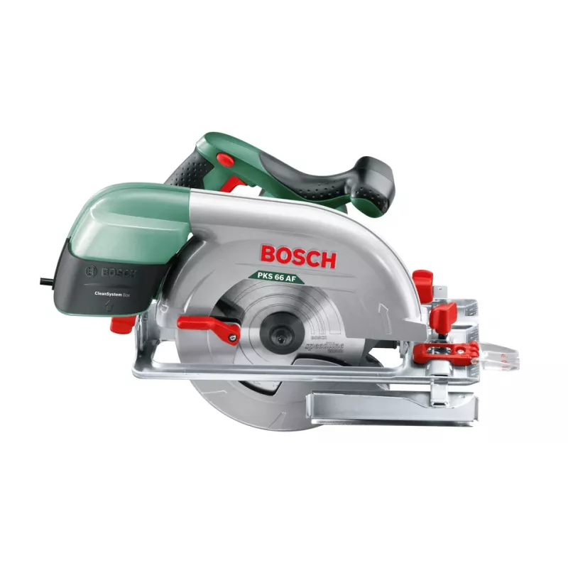 Bosch PKS 66 A 19 cm juoda, žalia 5000 RPM 1600 W
