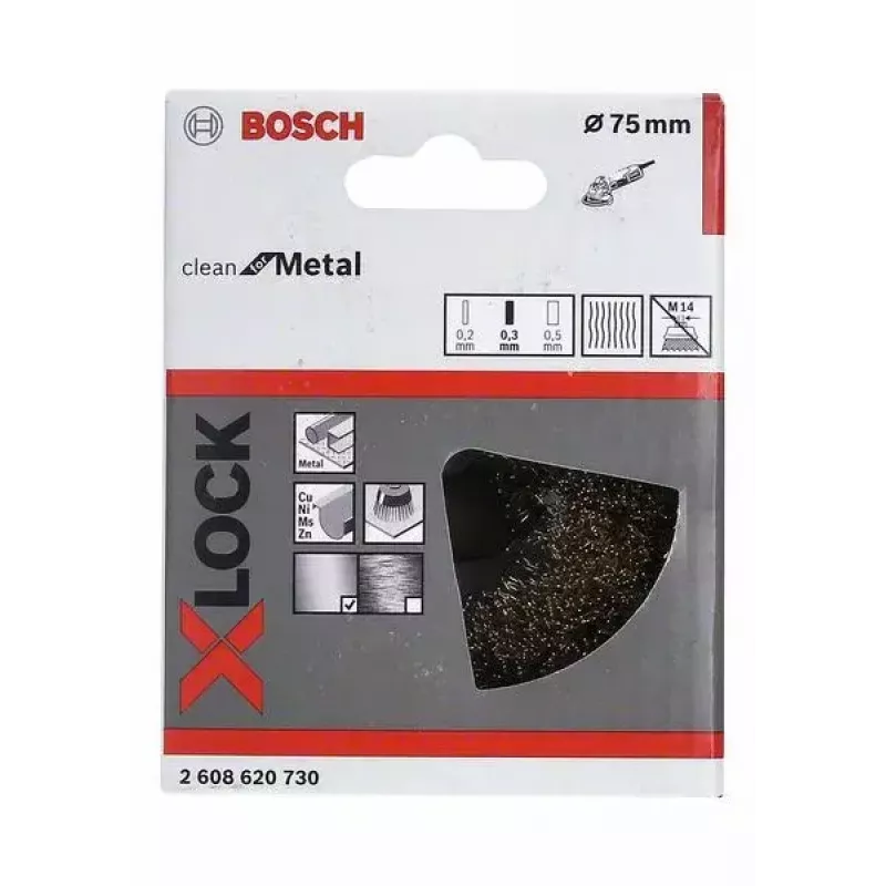 Bosch 2 608 620 730 šlifavimo priedas Taurinis šepetys