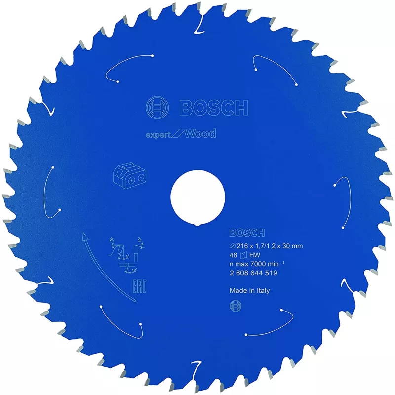 Diskinis pjūklo diskas Bosch 2 608 644 519 21,6 cm 1 vnt.