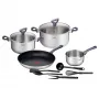Puodas Tefal G713SB74 nerūdijantis plienas, vidinė titano danga, atsparus karščiui iki 175 °C