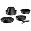 Puodų rinkinys Tefal Ingenio L76391 — aliuminio mišrus rinkinys, 4 vnt. (puodai Ø16/18/20 cm) juoda