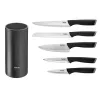 Virtuvinių peilių rinkinys Tefal K2216S74 — nerūdijančio plieno geležtės, 20 cm geležtės ilgis, 5 dalių rinkinys
