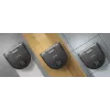 Robotų dulkių siurblys Rowenta X‑Plorer RR9465WH — be maišelio, D formos, 0,35 l dulkių talpykla, 120 min veikimo laikas, ličio jonų, 97×325×335 mm, juodas
