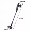 Rowenta RH6A31 2-in-1 stick vacuum baterija Dry Bagless 140 W Juoda, Purple