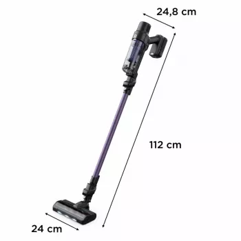 Rowenta RH6A31 2-in-1 stick vacuum baterija Dry Bagless 140 W Juoda, Purple