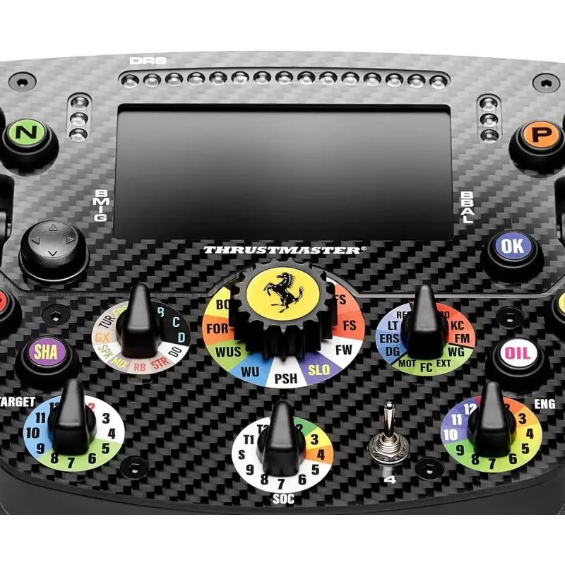 Racing Wheel Thrustmaster AddOn Ferrari SF25 Edition, skirtas KON/PC — oficiali Ferrari vairo replika
