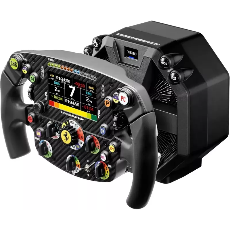 Racing Wheel Thrustmaster AddOn Ferrari SF25 Edition, skirtas KON/PC — oficiali Ferrari vairo replika