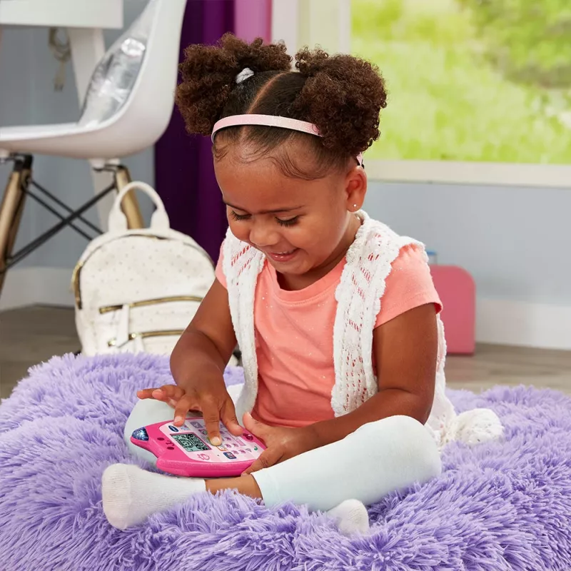 VTech 561904, 3 m., reikalingos baterijos, AAA, rožinė