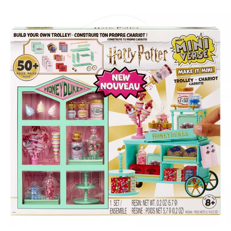 Miniverse Make It Mini Harry Potter Honeydukes žaidimų rinkinys, 8 m., Haris Poteris, įvairiaspalvis, plastikas