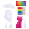 „Rainbow High Air Brush & Create“ mados lėlės – violetinės akys, mados lėlė, moteriška, 4 m., berniukams/mergaitėms, įvairiaspalvė