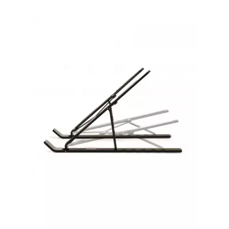 Nešiojamojo kompiuterio stovas Port Designs 901107 Juodas Aliuminis 39,6 cm