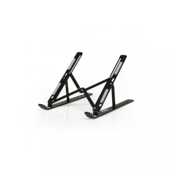 Nešiojamojo kompiuterio stovas Port Designs 901107 Juodas Aliuminis 39,6 cm