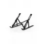 Nešiojamojo kompiuterio stovas Port Designs 901107 Juodas Aliuminis 39,6 cm