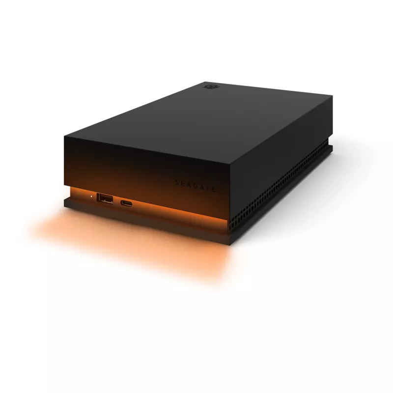 Seagate FireCuda Gaming Hub išorinis kietasis diskas 8 TB Micro-USB B / USB Type-A / USB Type-C 3.2 Gen 1 (3.1 Gen 1) Juodas
