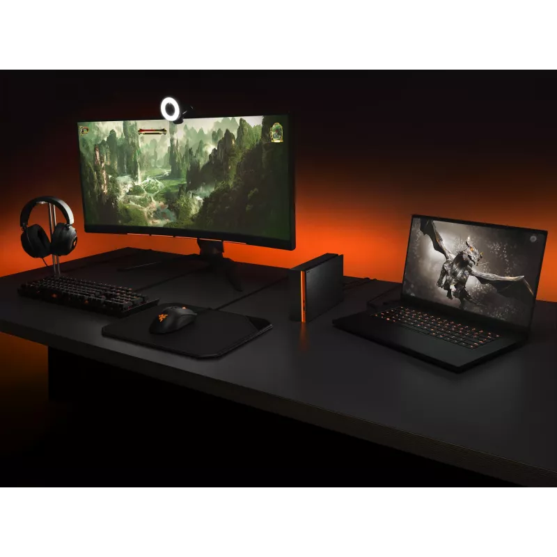 Seagate FireCuda Gaming Hub išorinis kietasis diskas 8 TB Micro-USB B / USB Type-A / USB Type-C 3.2 Gen 1 (3.1 Gen 1) Juodas