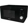 Gorenje Mikrobangų krosnelė MO20A3B, stalviršinė, solo mikrobangų krosnelė, 20 L, 800 W, įmontuotas ekranas, LED