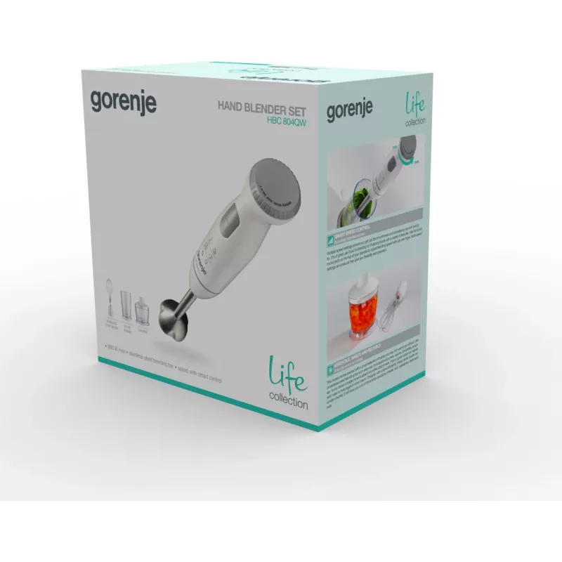 Gorenje HBC804QW 0,5 l panardinamasis trintuvas 800 W baltas