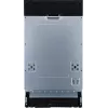 Gorenje indaplovė GV561D10 BK070, pilnai įmontuojama, siaura (45 cm), balta, standartinė (80–85 cm), juoda, mygtukai