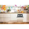 Gorenje indaplovė GV561D10 BK070, pilnai įmontuojama, siaura (45 cm), balta, standartinė (80–85 cm), juoda, mygtukai