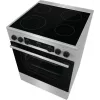 Gorenje GECS6C70XC viryklė Laisvai pastatoma viryklė Elektrinė Kaitvietė Nerūdijantis plienas