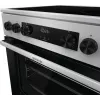 Gorenje GECS6C70XC viryklė Laisvai pastatoma viryklė Elektrinė Kaitvietė Nerūdijantis plienas