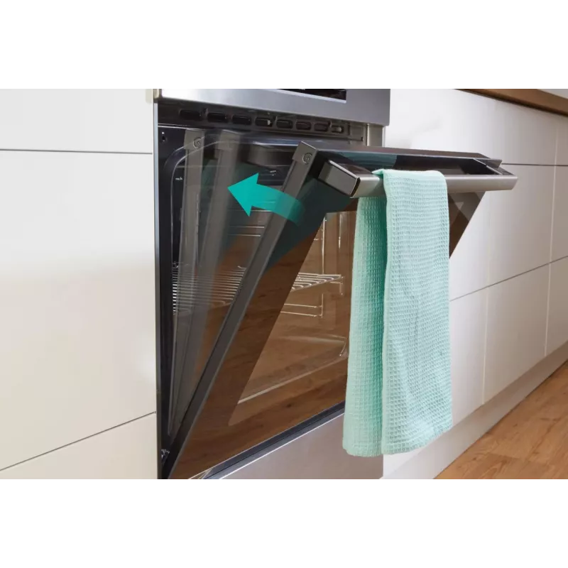 Gorenje GECS6C70XC viryklė Laisvai pastatoma viryklė Elektrinė Kaitvietė Nerūdijantis plienas