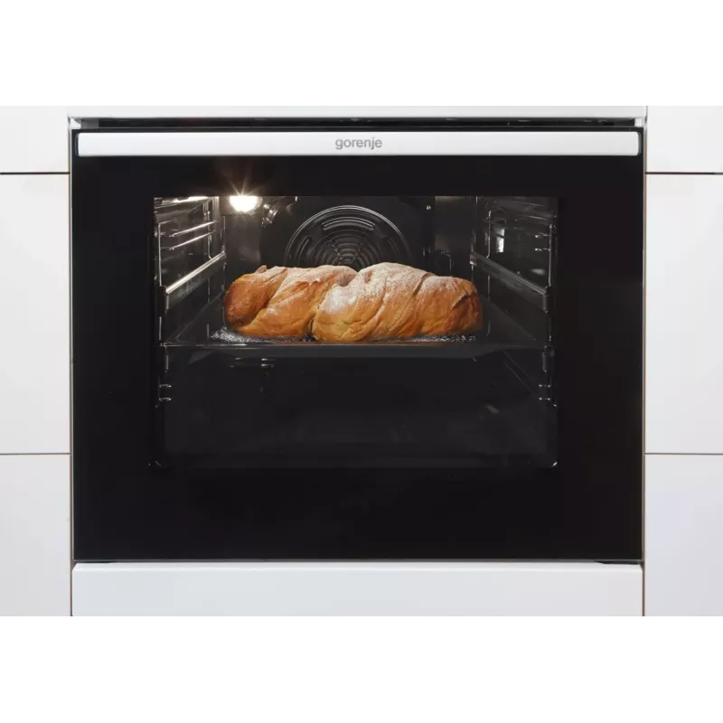 Gorenje GECS6C70XC viryklė Laisvai pastatoma viryklė Elektrinė Kaitvietė Nerūdijantis plienas