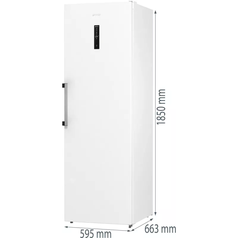 Gorenje FN619EAW6 Vertikalus šaldiklis Pastatomas 280 L Balta