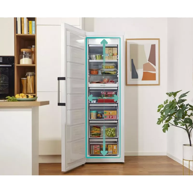 Gorenje FN619EAW6 Vertikalus šaldiklis Pastatomas 280 L Balta