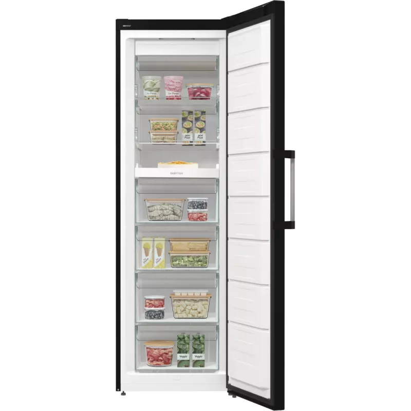 Gorenje G600 Frysskåp FN619EABK6 H247B, 280 l, 12,6 kg/24h, SN-N, No Frost sistema, E, juoda