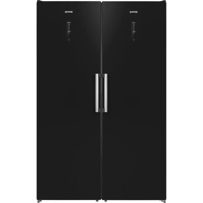 Gorenje G600 Frysskåp FN619EABK6 H247B, 280 l, 12,6 kg/24h, SN-N, No Frost sistema, E, juoda