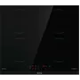 Gorenje Indukcinė kaitlentė GI6401BCE RAL9017, Juoda, Integruojama, 59,5 cm, Zoninė indukcinė kaitlentė, Stiklo keramika, 4 zonos