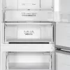 Gorenje šaldytuvo ir šaldiklio derinys NRK619CABXL4, 304 l, 6 kg/24h, klasė C, šviežumo zona, juodas