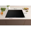 Gorenje Indukcinė kaitlentė GI6443BSCWF, juoda, įmontuojama, 60 cm, zoninė indukcinė kaitlentė, stiklo keramika, 4 zonos(-ų)