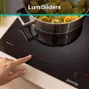 Gorenje Indukcinė kaitlentė GI6443BSCWF, juoda, įmontuojama, 60 cm, zoninė indukcinė kaitlentė, stiklo keramika, 4 zonos(-ų)