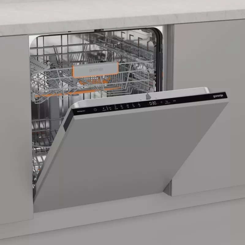 Gorenje GV642C65 pilnai įmontuojama 14 stalo komplektų