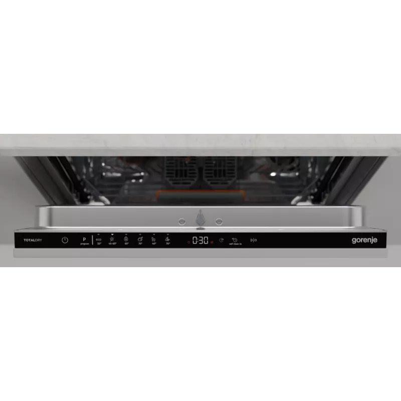Gorenje GV642C65 pilnai įmontuojama 14 stalo komplektų