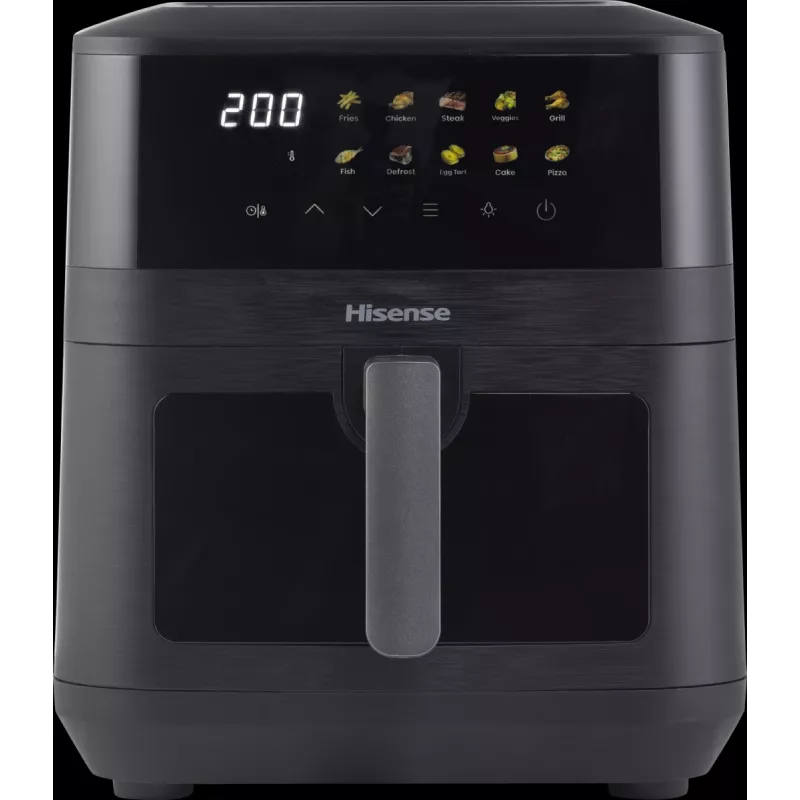 Hisense HAF2100DCD Viena 7,7 l 2100 W Karšto oro gruzdintuvė Juoda
