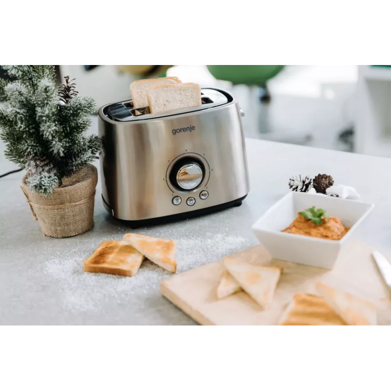 Gorenje T1000E 7 2 riekelės (-ių) 1000 W Nerūdijantis plienas