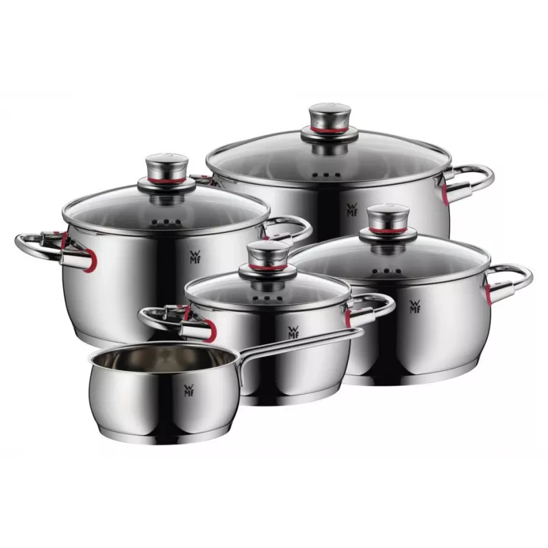 WMF Quality One 07.7455.6380 puodų rinkinys 9 vnt.