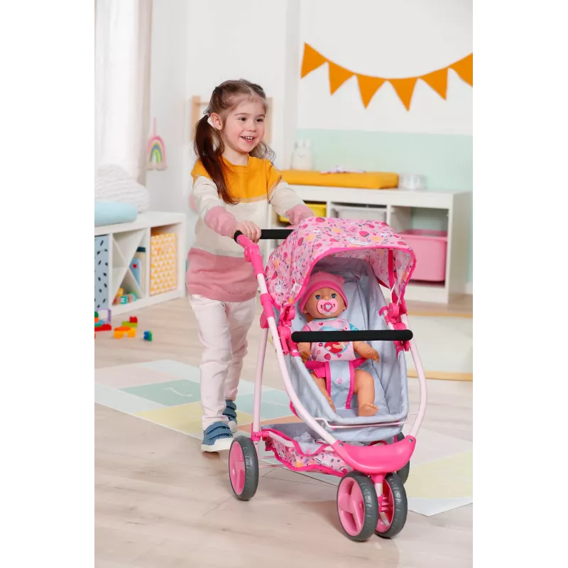 BABY born Deluxe Pram, Lėlės vežimėlis, 3 m.