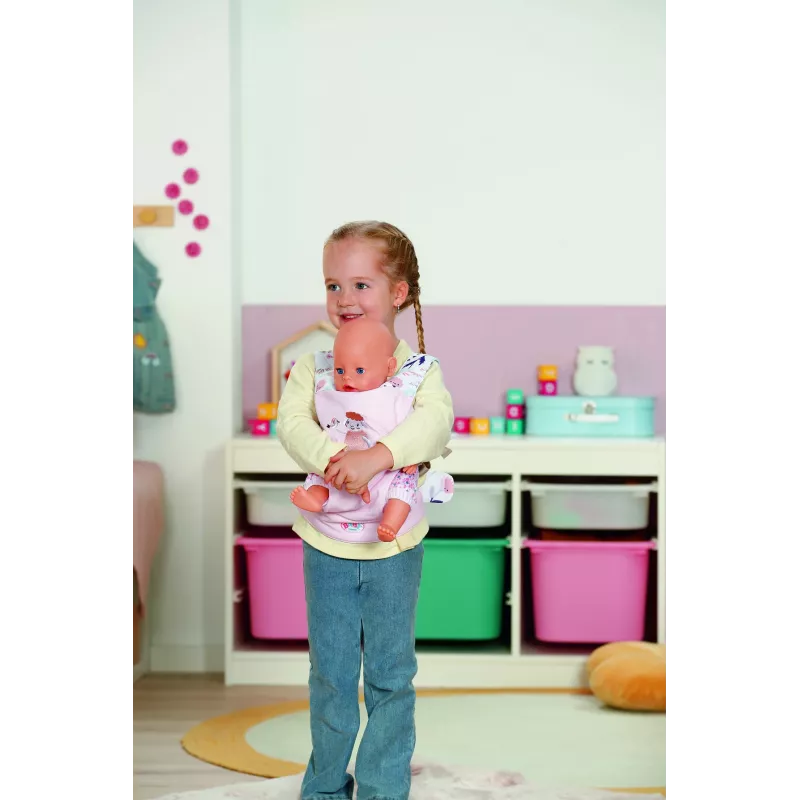 BABY born Baby Carrier Flower lėlės nešynė