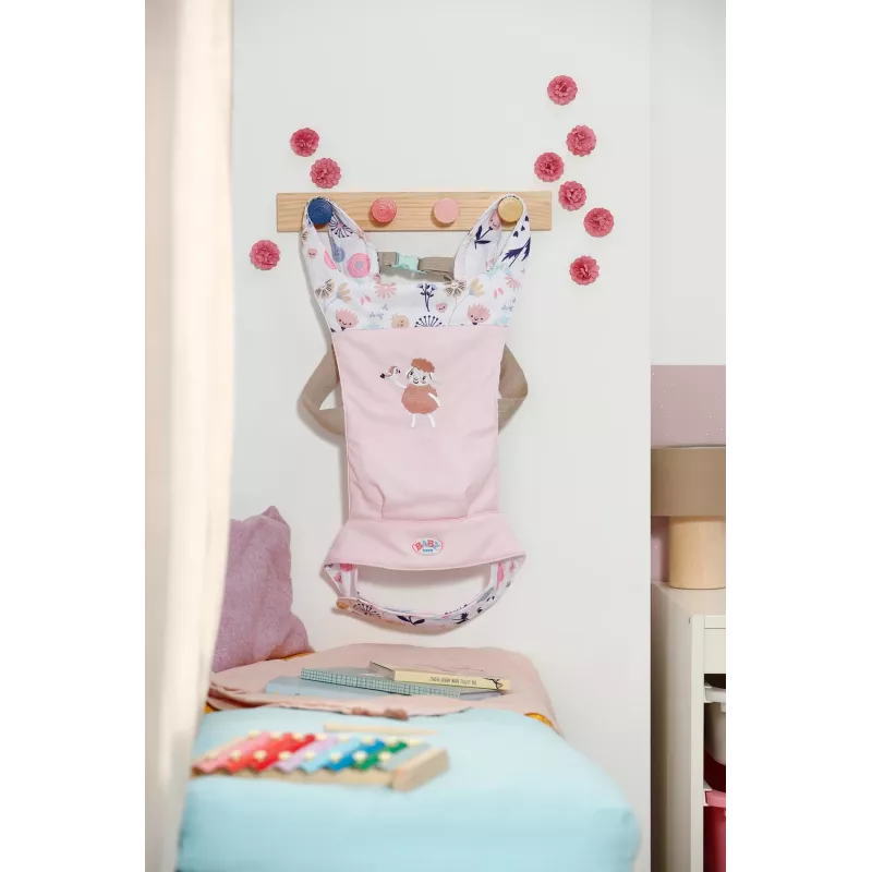 BABY born Baby Carrier Flower lėlės nešynė