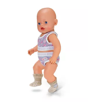 BABY born pėdkelnės ir kojinės Avis 2 asort. 43 cm lėlės pėdkelnės