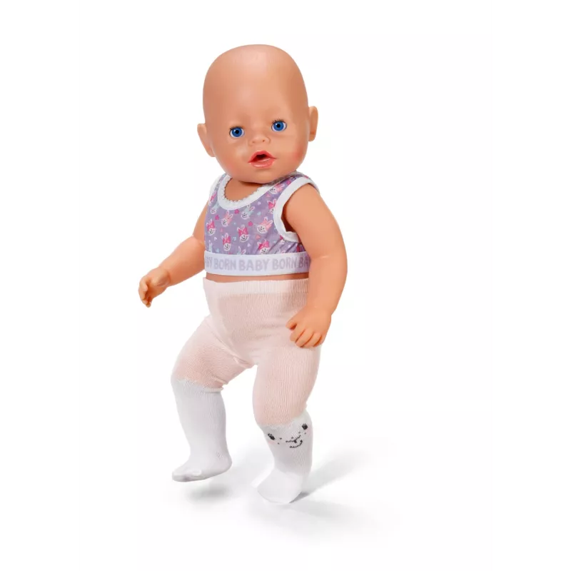 BABY born pėdkelnės ir kojinės Avis 2 asort. 43 cm lėlės pėdkelnės