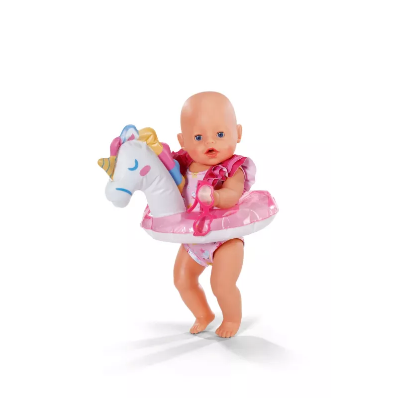 BABY born maudymosi rinkinys Vienaragis 43 cm, lėlės maudymosi kostiumėlis, nuo 3 metų
