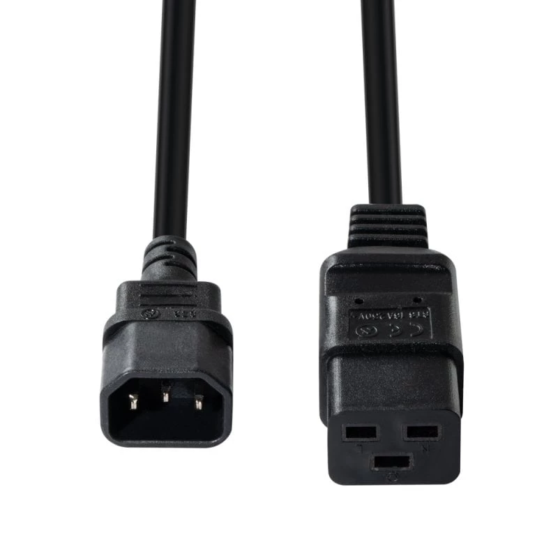 Lindy 1m C14 į C19 maitinimo ilginimo laidas, juodas, 3 m, IEC C14, IEC C19, 250 V