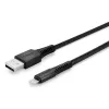 Lindy 2 m sustiprintas USB Type A į Lightning įkrovimo ir sinchronizavimo kabelis